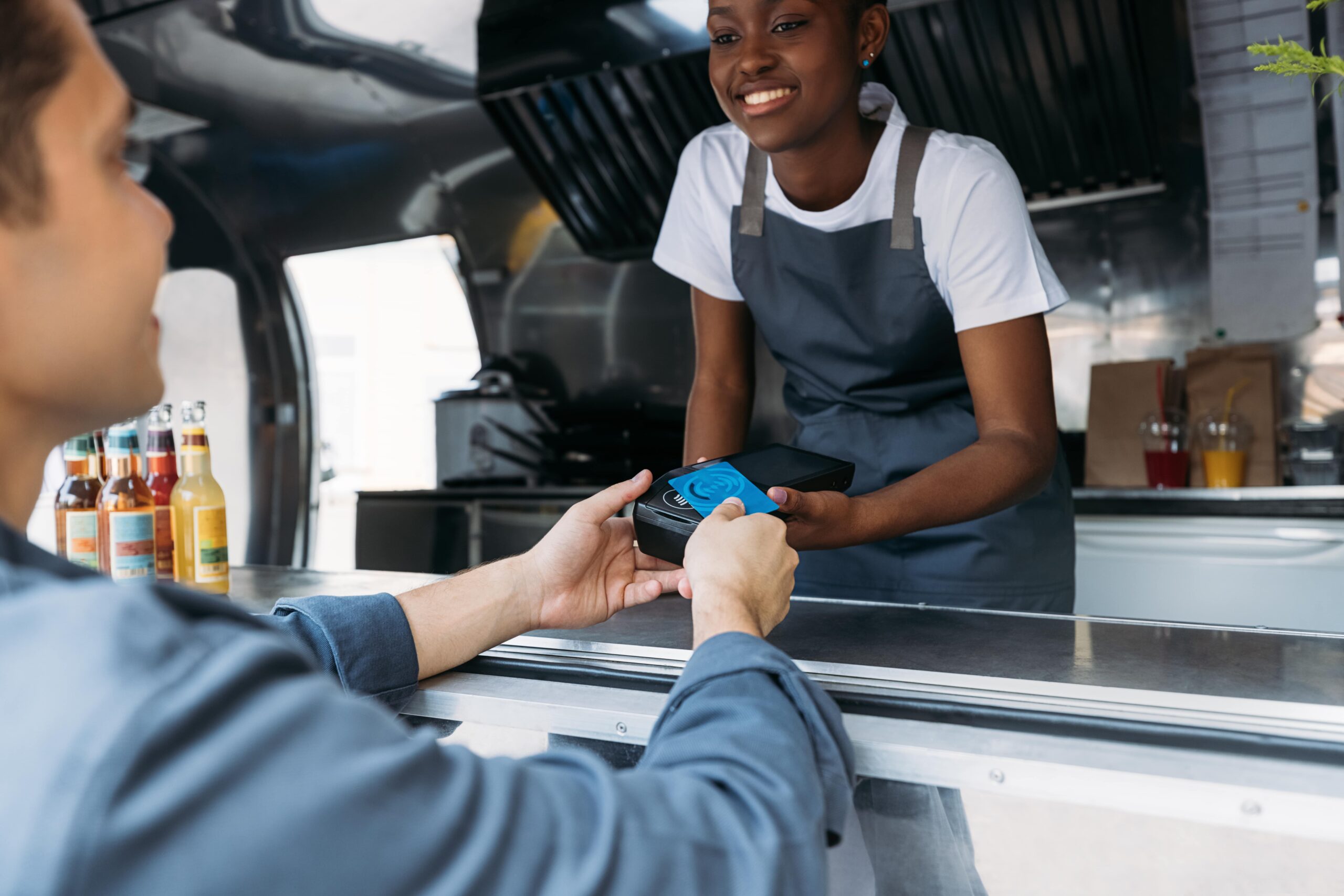 Caisse mobile sans terminal de paiement intégré