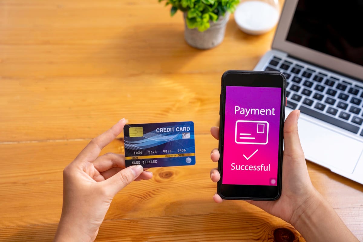  Une cliente a payé à distance de chez elle par lien de paiement sécurisé