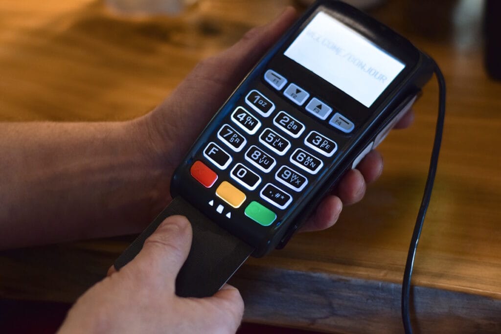 Terminal de paiement électronique fixe